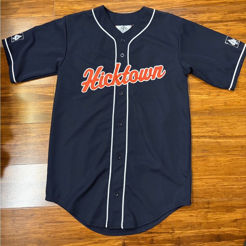 Jason Aldean- Hicktown Navy Baseball Jersey